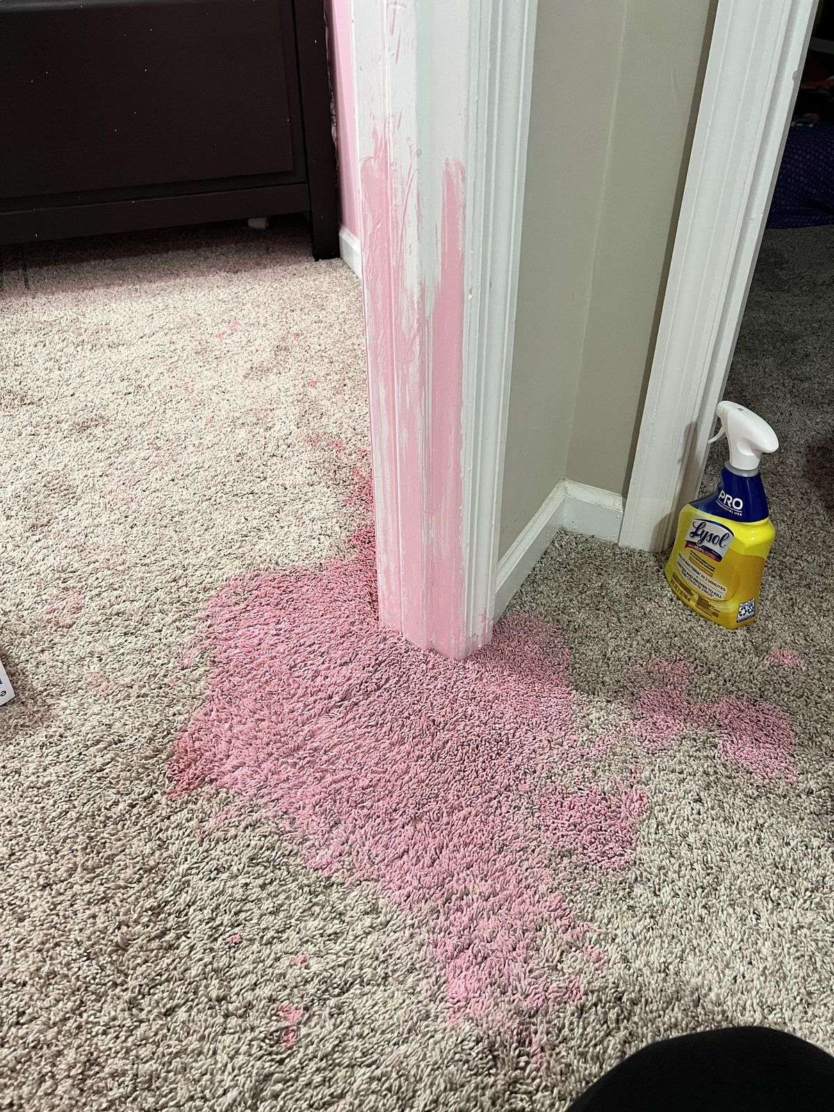 Paint stain removal